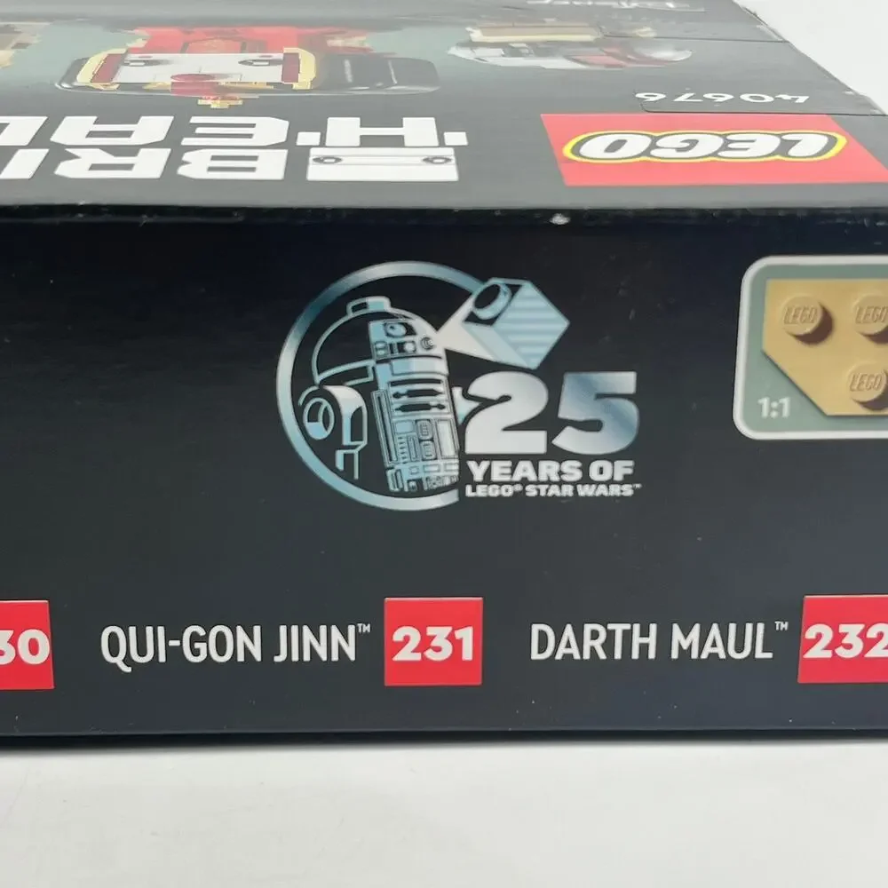 LEGO Star Wars BrickHeadz 40676 Phantom Menace Set 732 pcs 25th Anniversary NEW